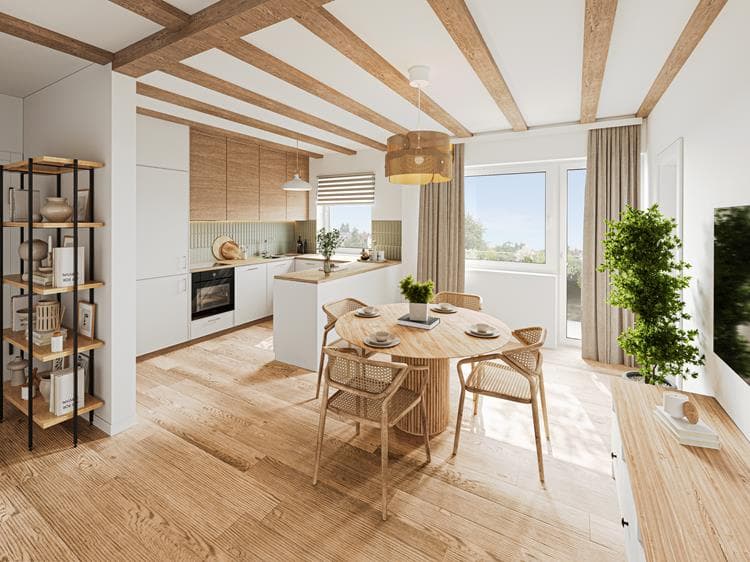 4,5 Zimmerwohnung mit 2 Balkonen und Tiefgaragenstellplatz in Besigheim